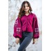 Embroidered blouse "Harmony" mauve
